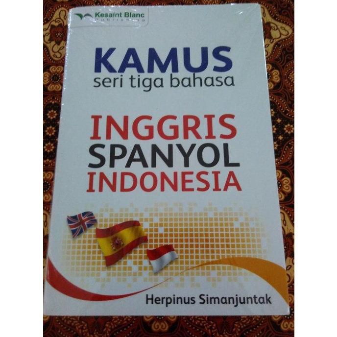 

Ready Kamus Inggris-Spanyol-Indonesia (Revisi)