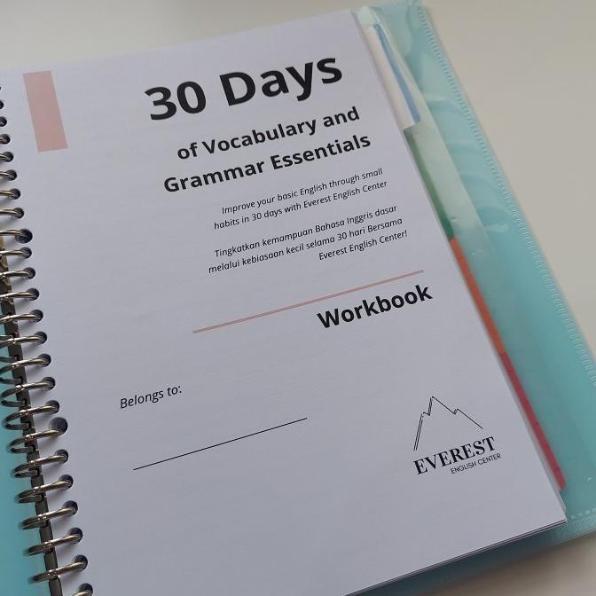 

Laris (With Binder) Textbook And Workbook 30 Days Of Vocabulary And Grammar