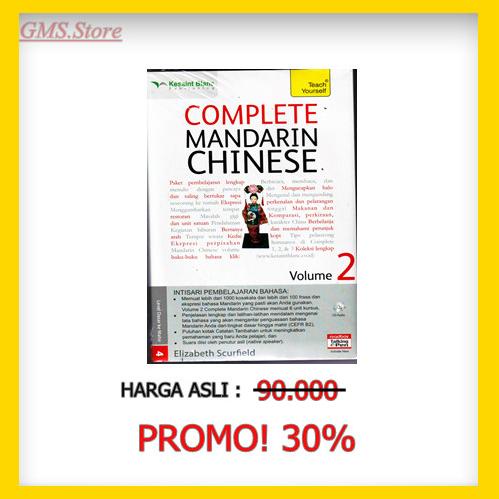 

7.7 Complete Mandarin Chinese Vol.2 + Cd