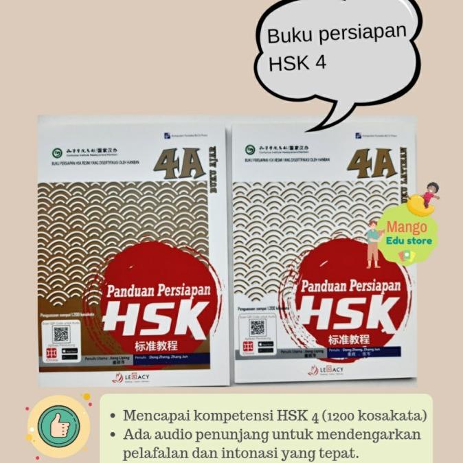 

New Panduan Pesiapan Hsk 4A (Buku Ajar+ Latihan)