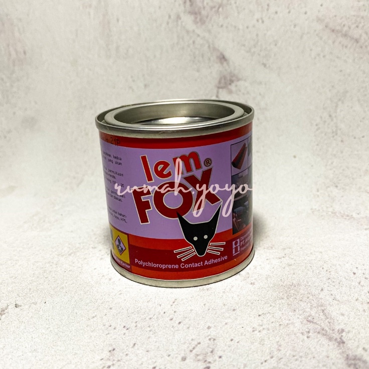 

PLSH8903 Terlaris Lem Fox 70 cc / 70 gram || Lem Kuning Kaleng