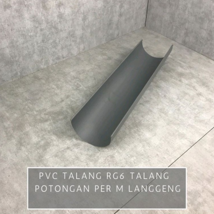- rj Talang Air PVC Talang Pipa HR RG 6" 6 Inch Per Meter i Murah ϟ.