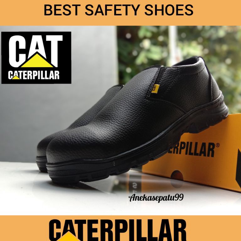 TREN TERBARU SEPATU SAFETY CATERPILLAR SELOP PRIA WANITA / SEPATU KERJA PABRIK KITCHEN RESTORAN HOTE