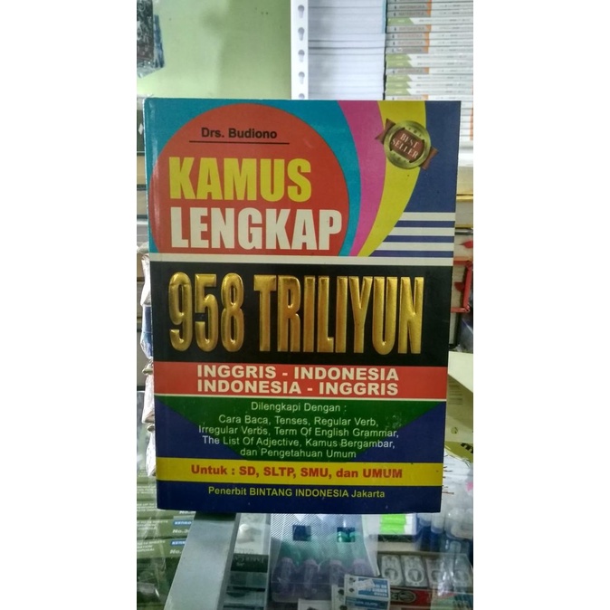 

New Kamus Lengkap 958 Triliyun Inggris - Indonesia, Indonesia - Inggris