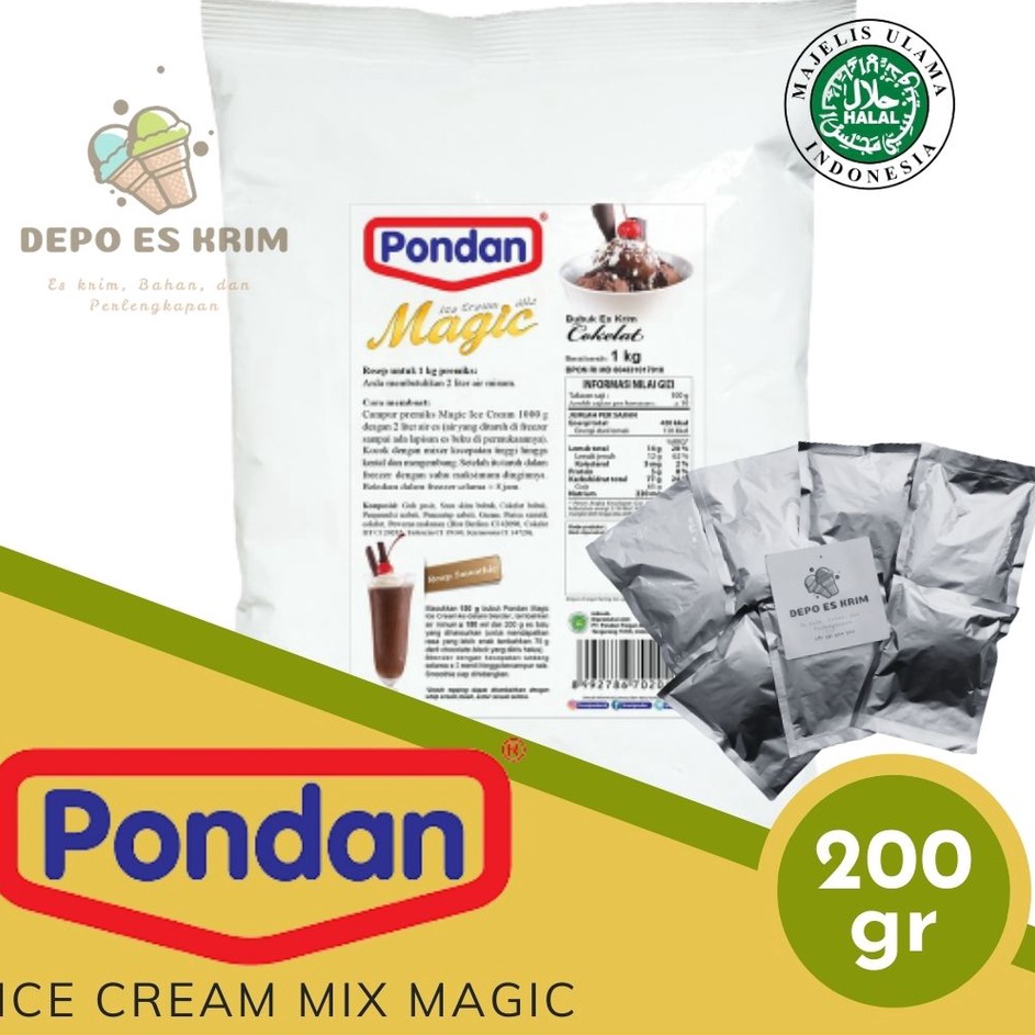 

VSKL3286 ORIGINAL% Bubuk Es Krim 200 gram (Tepung Bahan Premix Premiks Ice Cream)