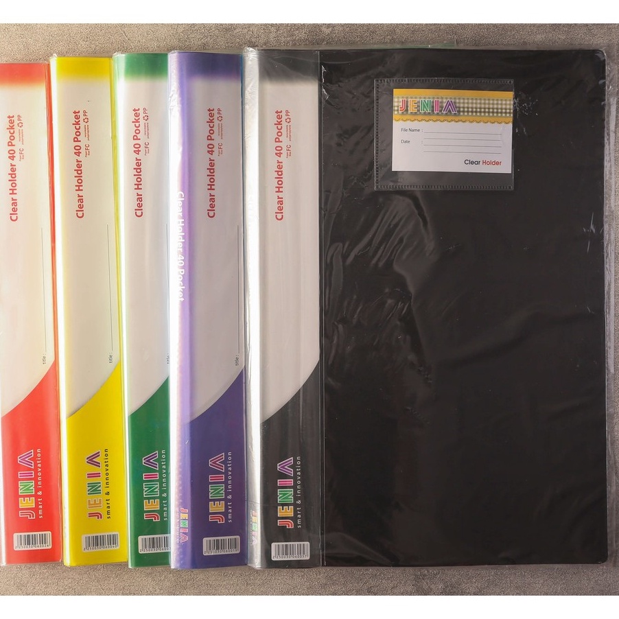 

[✯ S»ZW) Clear Holder 40 poket Polos Folio- paasti.dikirim..!