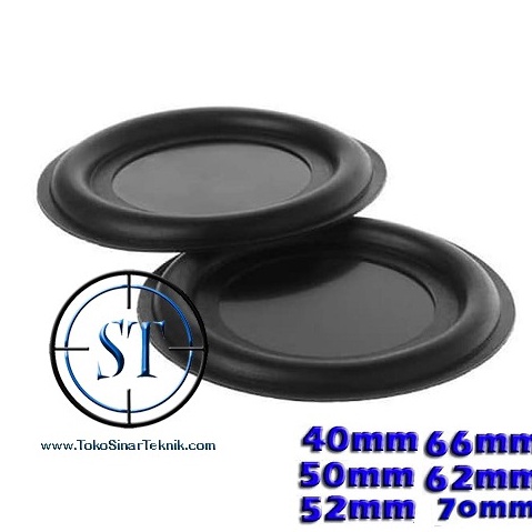 SALE TERBATAS 2PCS Bass Radiator Woofer Vibration Membrane Passive Speaker DIY Pasif Penguat Bass Sp