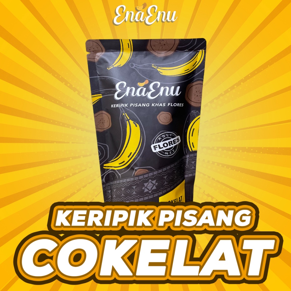 

Harga Termurah Keripik Pisang Cokelat Khas Flores EnaEnu Ready