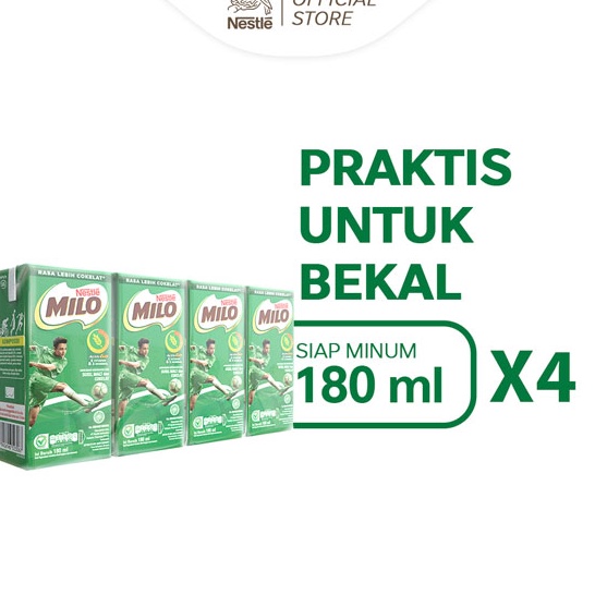 

Diskon MILO ACTIV-GO UHT Susu Coklat 180ml - 4 pcs Jual