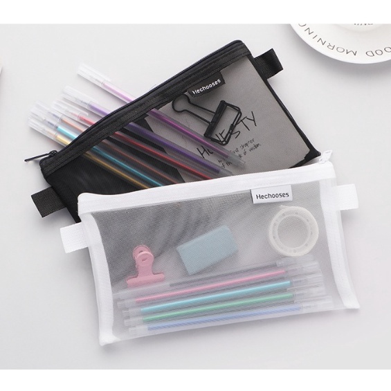 

GJSB3989 Terlaku... Tempat Pensil Jaring / Kotak Pensil Mesh / Transparan Kapasitas Besar