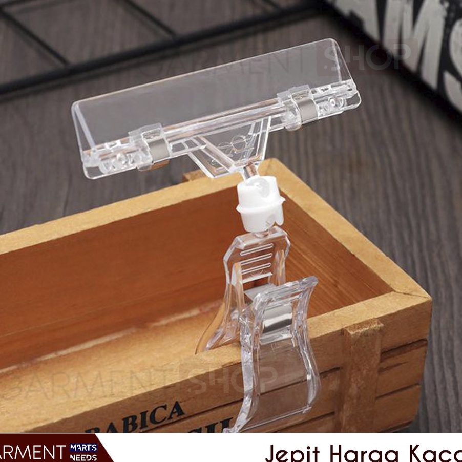 

HKGR0624 [PROMO sALE!!!] Jepit Harga Obral untuk Penjepit Label Papan Price Tag Hanger Transparan