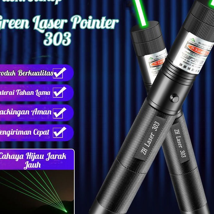(♪ご UPW] Laser/Green Laser Pointer Vanstar V-303/Laser Hijau /berkualitas..