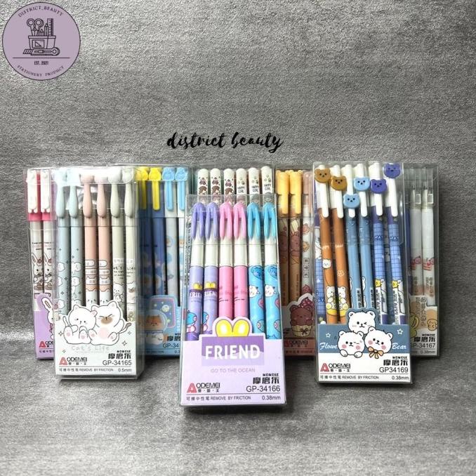 

Terbaru Paket Lusinan Pulpen Bisa Dihapus Pulpen Motif Lucu Unik Pena Gel