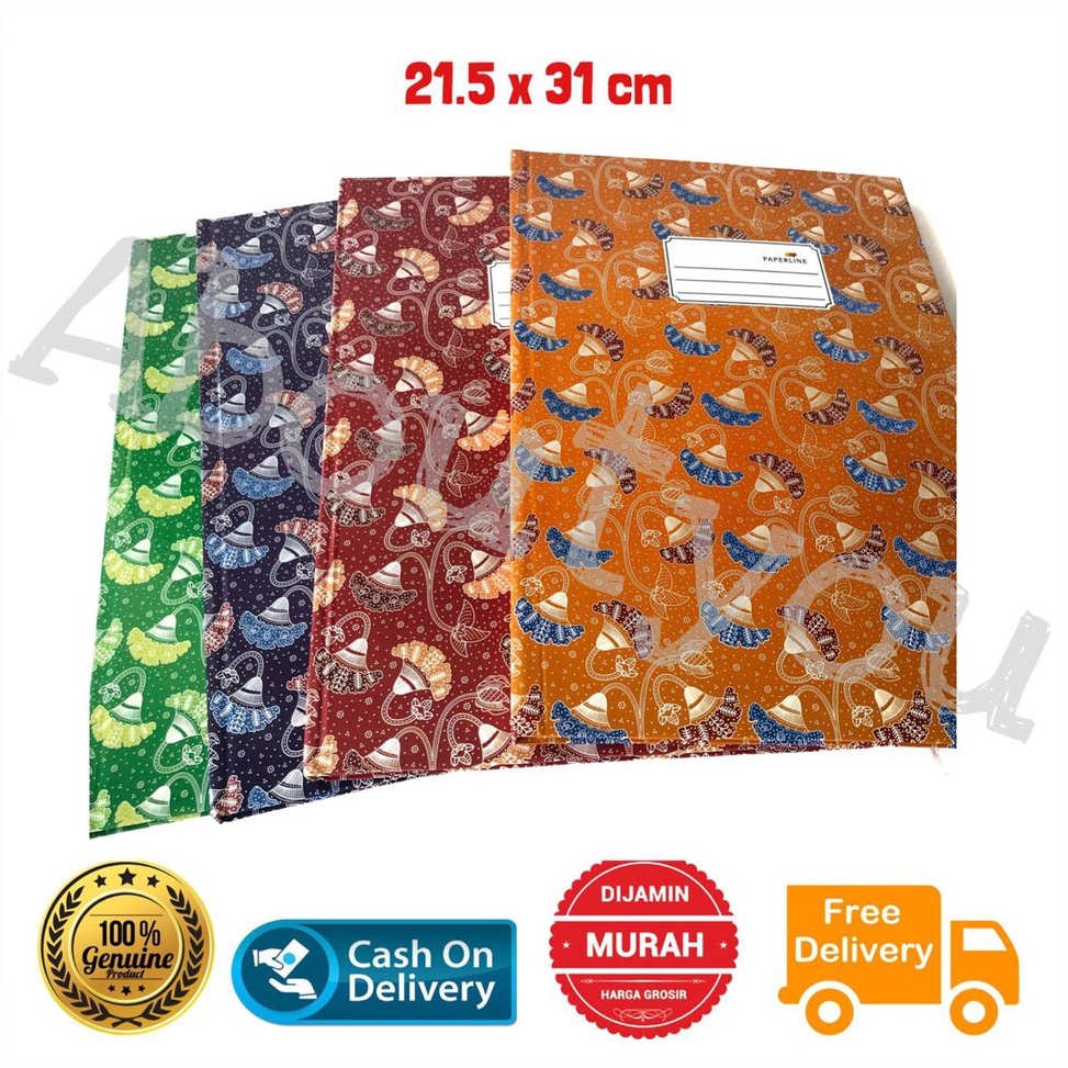 

KQXF6048 MEGA sALE Buku BESAR Folio 100 lembar Buku AKUNTANSI accounting Hardcover Murah