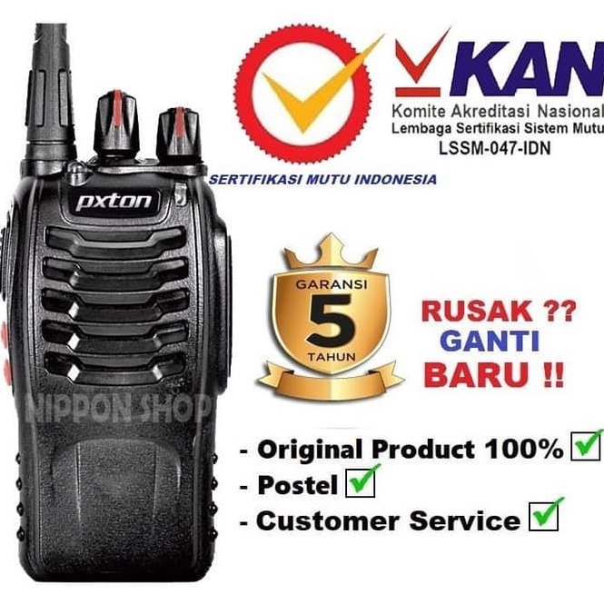 REKOMENDASI PXTON - Ht Pxton  888s Handy Talky Original / ht 666s / ht 777s / handy talkie / walkie 