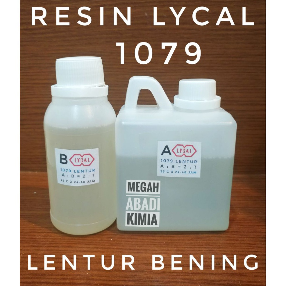 STOK TERBATAS Resin bening Lentur Lycal 562 Gram