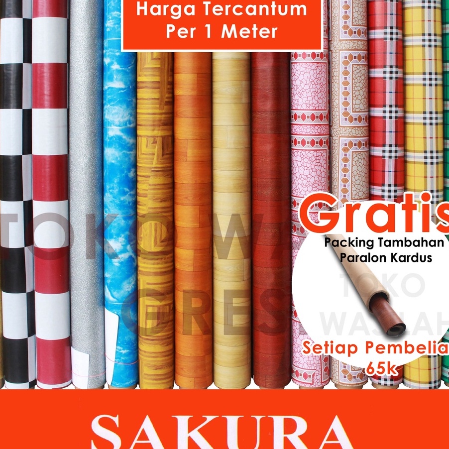 HTCS1538 TERMURAH  KARPET PLASTIK/PERLAK LANTAI /MEJA/ KARPET LANTAI  PLASTIK LEBAR 1.2m