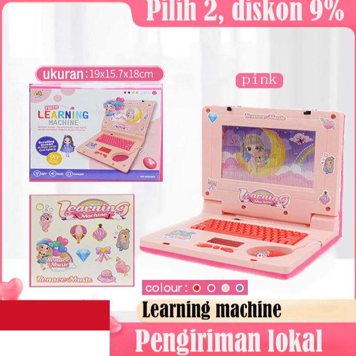 LANGSUNG ORDER Mainan Laptop Anak/laptop anak/laptop edukasi anak/laptop anak mainan edukasi