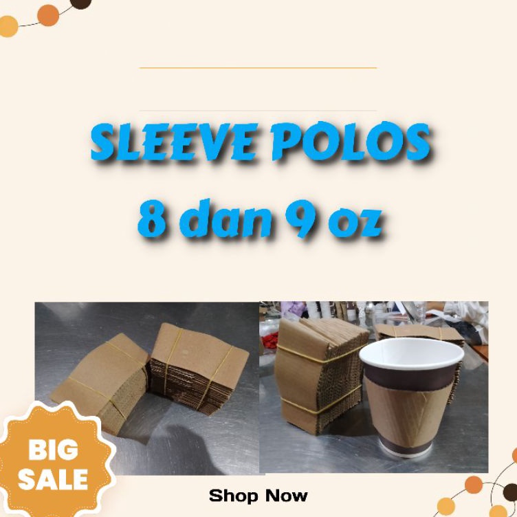 

HZTQ8285 11.11 Sleeve ( jaket cup ) 8oz dan 9 oz ( per 50 pcs)