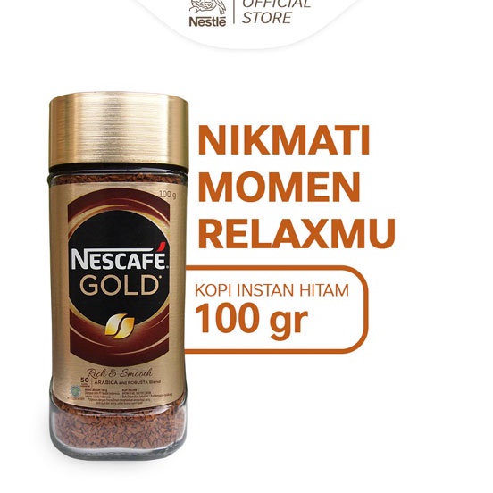 

Best Produk NESCAFE GOLD Kopi Instan Kopi Hitam Jar 100gr ➱➴≛❉