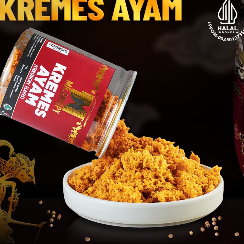 

Bayar Di Tempat Kremes Ayam/Kremesan Ayam Goreng Mr.Crispy