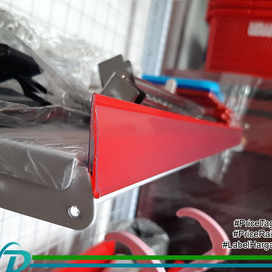 

SQXX6741 Ready Stok Price Rail - Price Tag - Rail Card Rak Minimarket - Label Mika Papan Harga