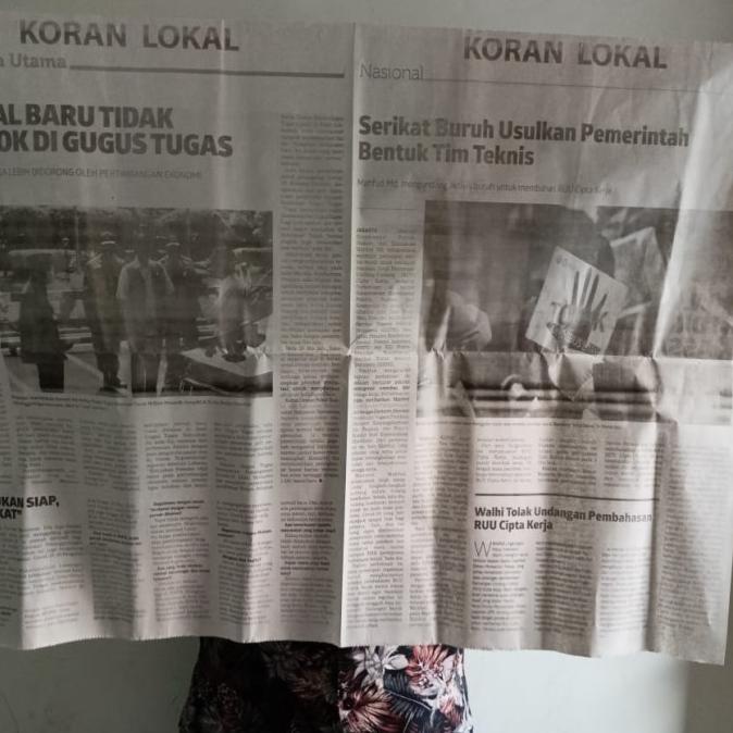 

Limited Koran Lokal Retur/Koran Lokal Bersih Per 1 Kg