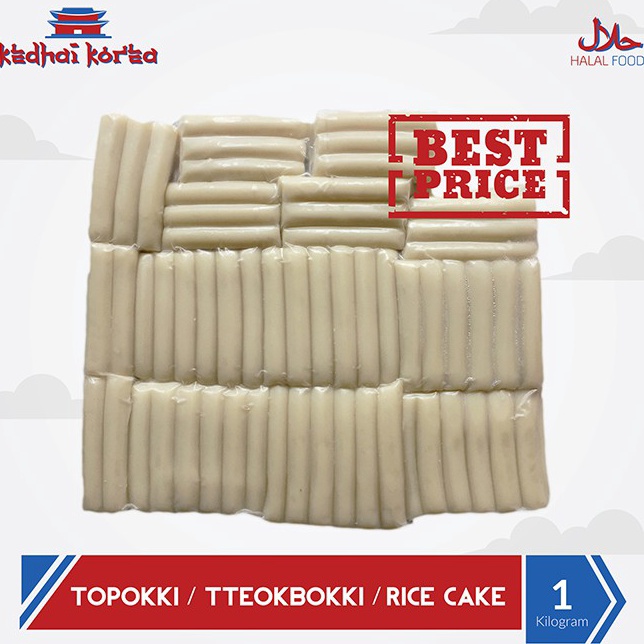 

SPDF8725 Free Ongkir/ Toppoki Tteokbokki Tteopokki Topokki Ricecake Instan Halal 1000gr 1kg Kedhai Korea