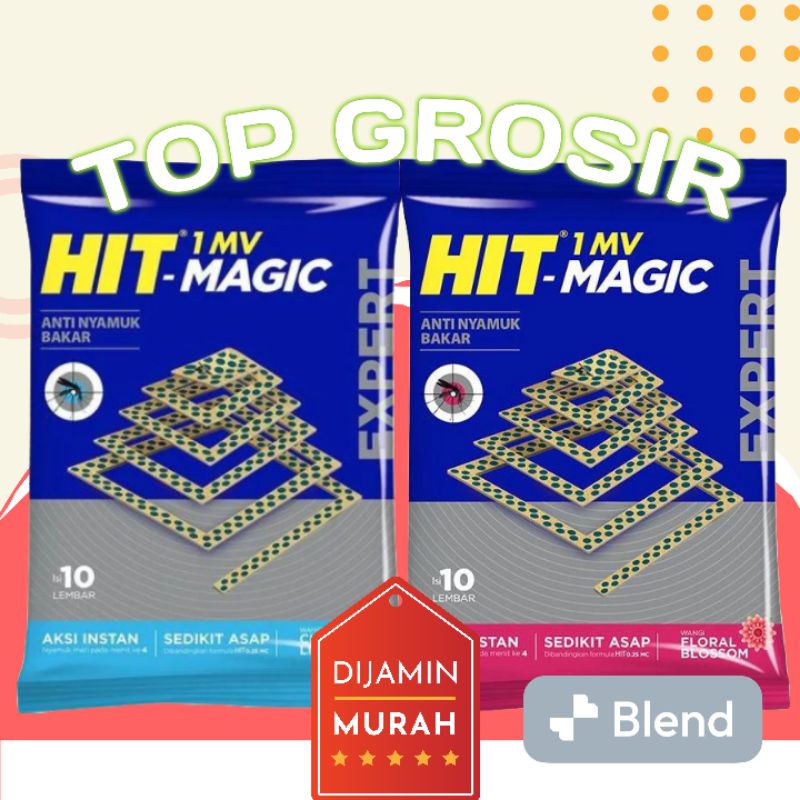HIT EXPERT PIRAMIDA 10 S obat nyamuk bakar