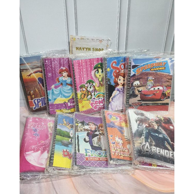 

VJTW1249 Dijamin Ori>/ Map Binder/Binder Slip/binder Gliter/binder anak A5