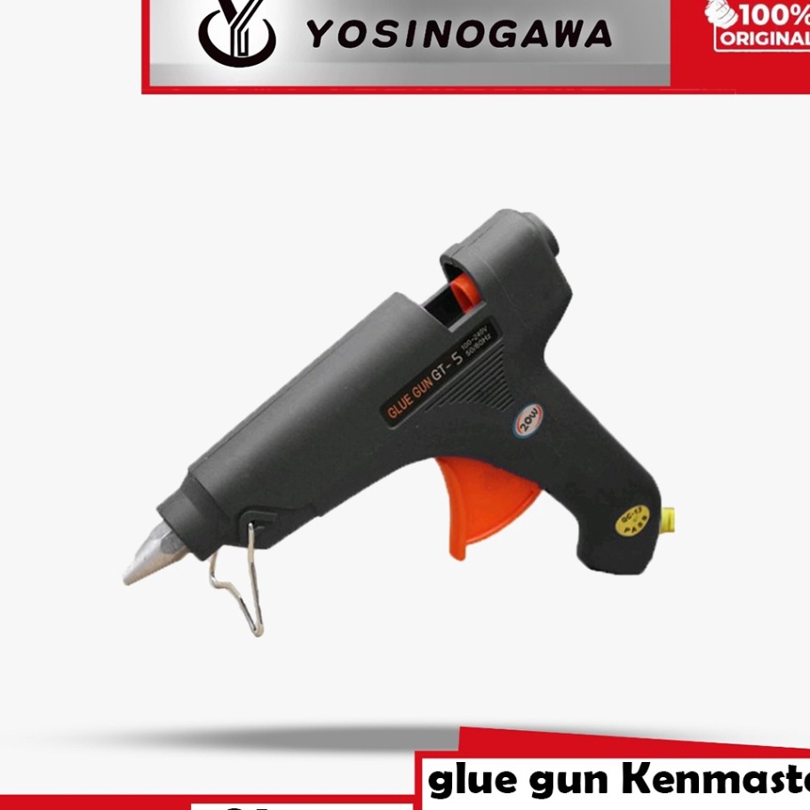 

NYRF0734 >XG34448< YOSINOGAWA - Kenmaster Glue Gun 20Watt Dan 40Watt - Lem Tembak Cepat Panas