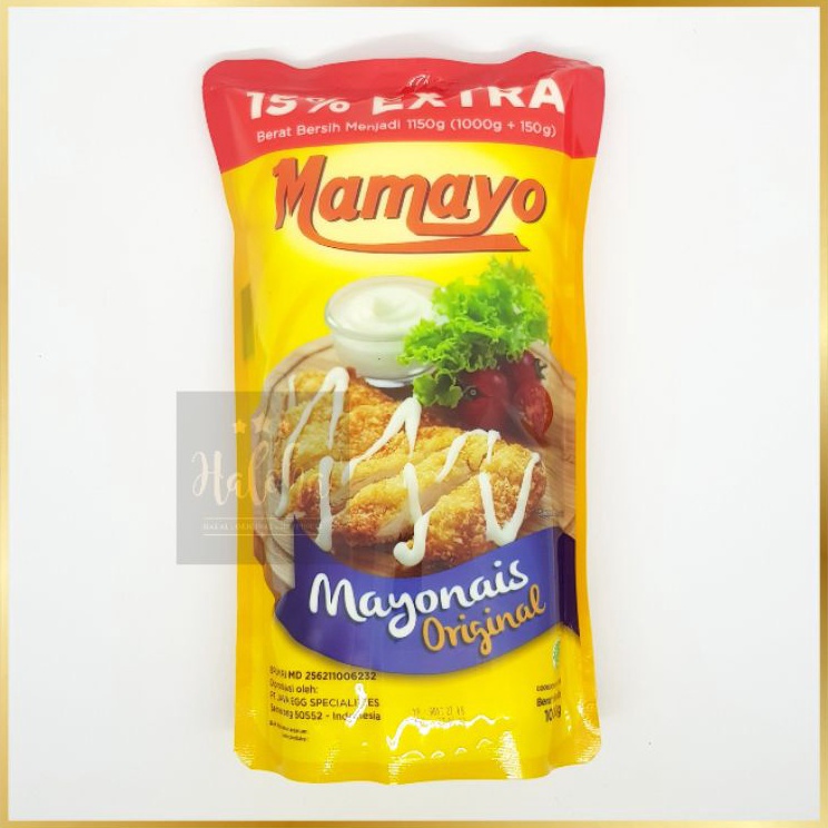 

Terbatas Mamayo Mayonais Original 1Kg + 10% Terbaru