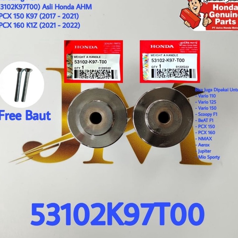 READY Jalu Stang Stabilizer Stang PCX 1Pasang Ori Honda AHM