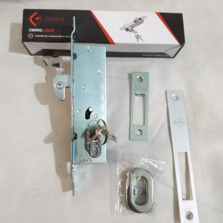 VIRAL Kunci Pintu Sliding Almunium Glatino / Kunci Kait / Kunci Sliding Glatino / Kunci Pintu Geser