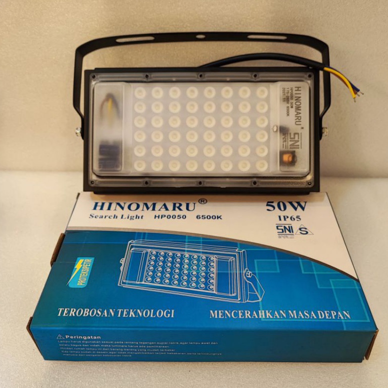 BOOMING Lampu Sorot Led Flood Light Hinomaru 50 Watt / Shooting Light 50W Hinomaru