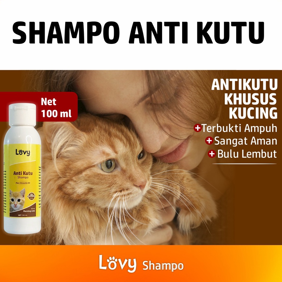 MZWF8355 >V44859)  Shampo Kucing Anti Kutu Sampo Kutu Kucing Persia Shampoo Kucing | LOVY Antikutu 1