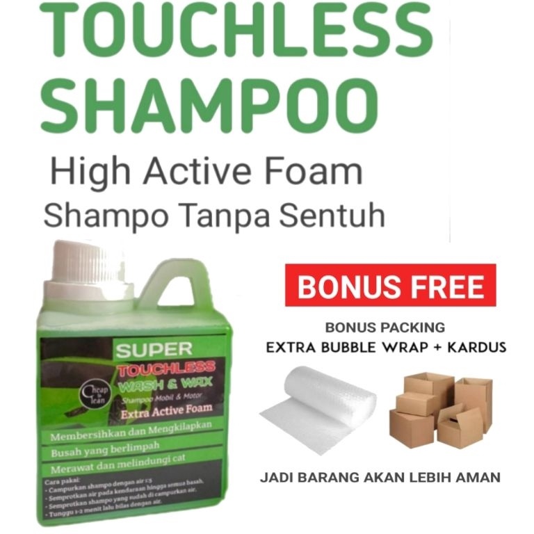 CHEKOUT Shampoo Mobil dan Motor Touchless Cuci Tanpa Sentuh