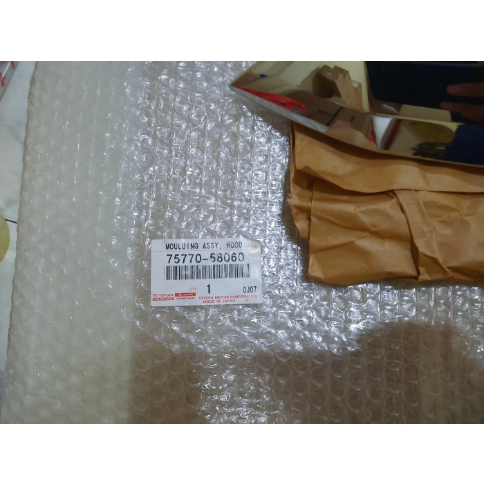 list lis kap mesin motor chrome alphard vellfire 2016 2017 2018 ori dhaffastore