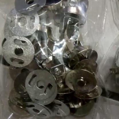 Ready oke] magnet tas besar / kancing magnet silver / kaitan tas besar