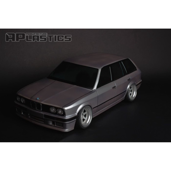 APLASTICS RC BMW E30 TOURING CLEAR BODY (196MM) #AP-E30T
