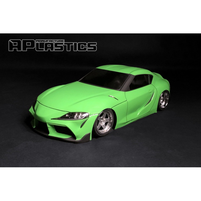 APLASTICS RC TOYOTA SUPRA Z90 CLEAR BODY (195/197MM) #AP-SPZ
