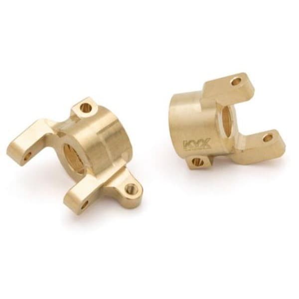 KYX BRASS C HUB FOR AXIAL SCX10 II (1 PAIR)