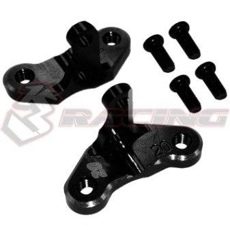 3RACING Aluminum Castor Mount 20 degree for SAKURA D4 SAK-D4817B/BK
