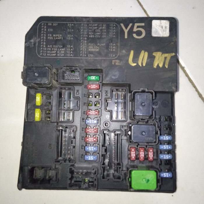 ipdm box sekring nissan grand livina l11 manual dhaffastore