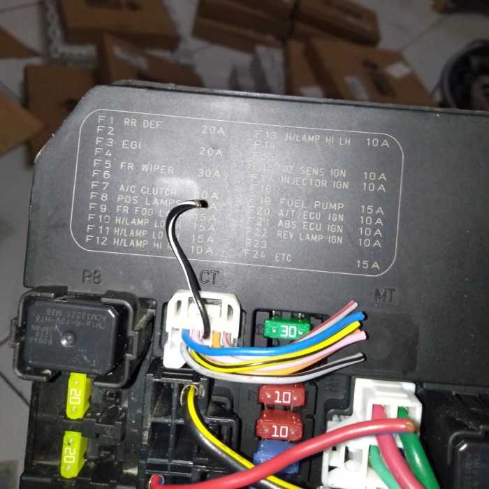 ipdm box sekring nissan grand livina l10 manual matic sama pakai dhaffastore