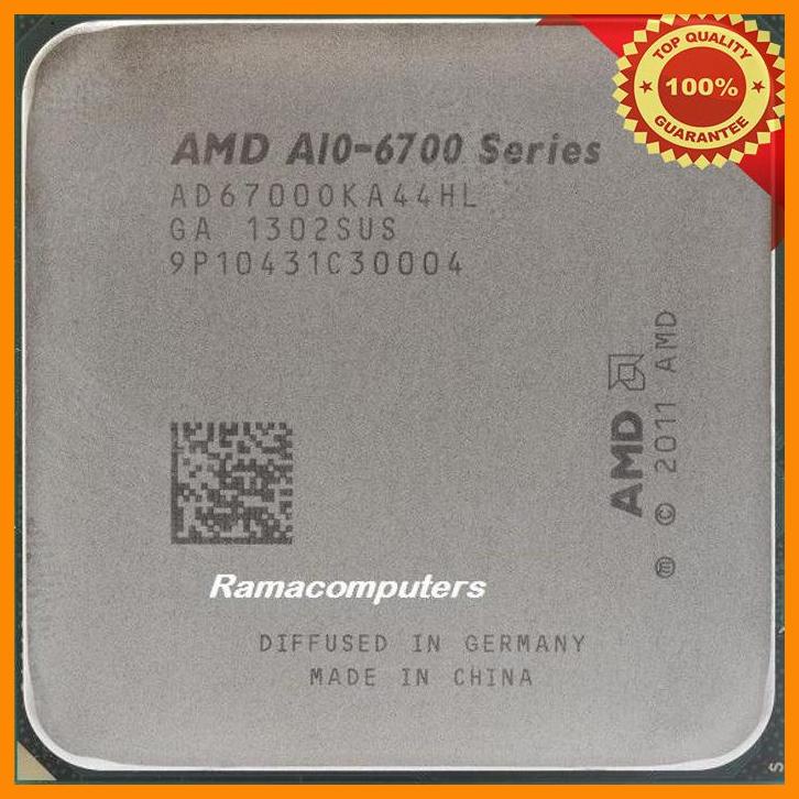(RAMA) PROCESSOR AMD APU A10 SERIES A10-6700 FM2 3.7MHZ GPU RADEON HD 8670D