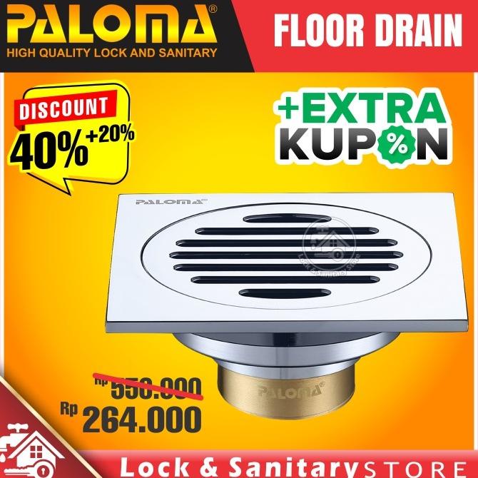 populer] Floor Drain Paloma FDP 3101 Saringan Got Anti Bau Anti Kecoa