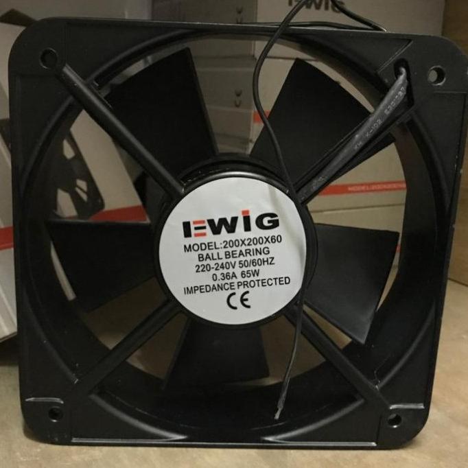 Ewig Axial Blower Fan Size 200X200X60 (8 Inci) 220-240VAC
