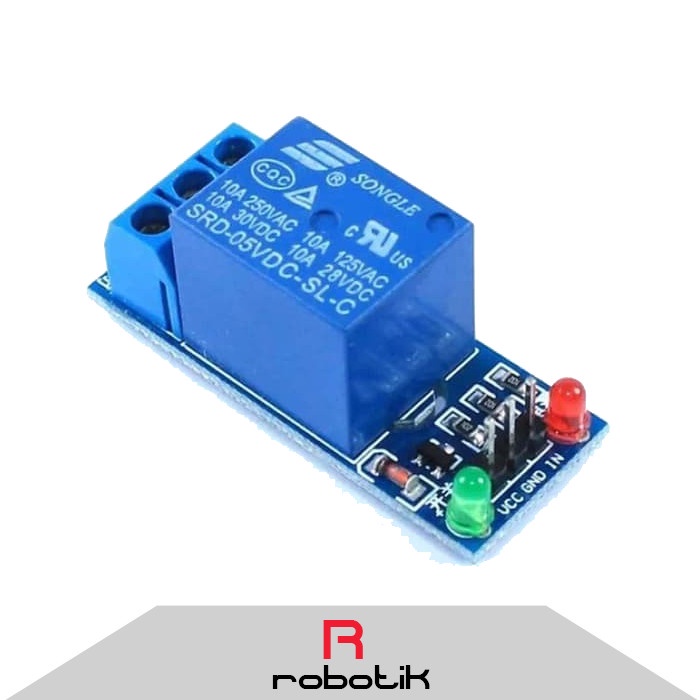 Modul Relay 5V 1 Channel Output 250VAC 30VDC 10A Module Optocoupler