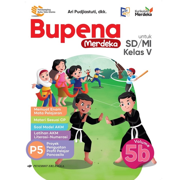 0023713950 - BARU & ORIGINAL BUKU BUPENA MERDEKA SD/MI KELAS 5B KURIKULUM MERDEKA